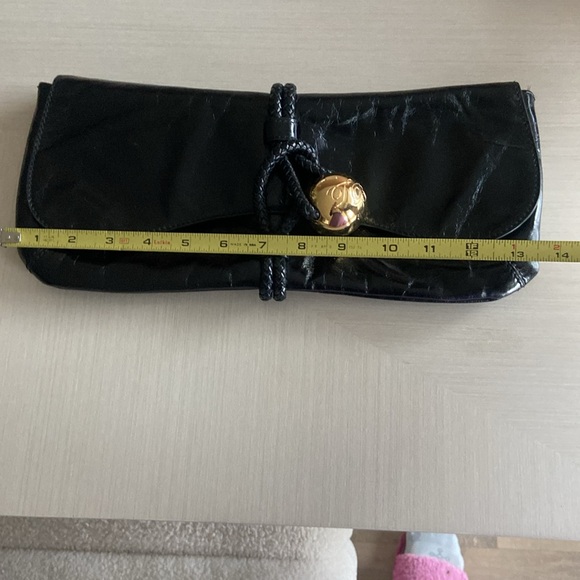 Ted Baker Black Leather Clutch - Picture 8 of 9